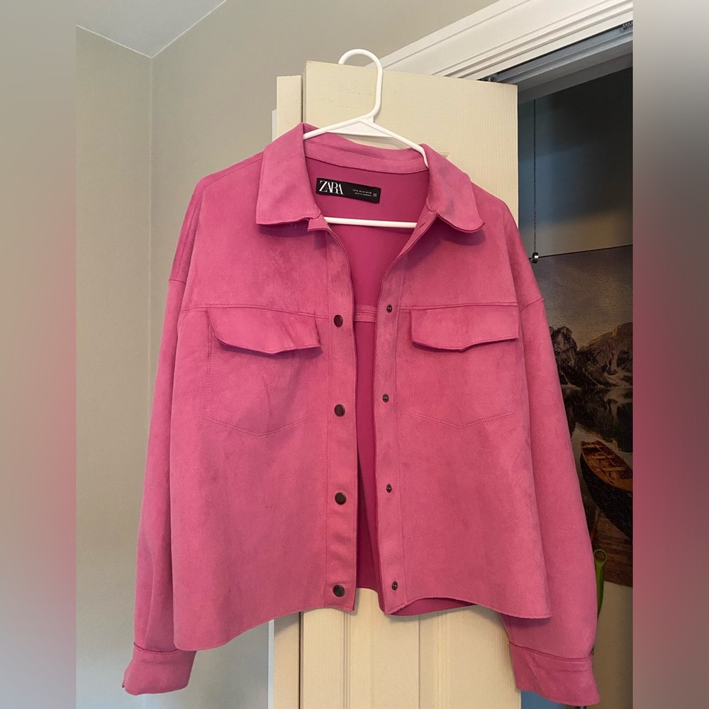 Zara Pink Lightweight Jacket